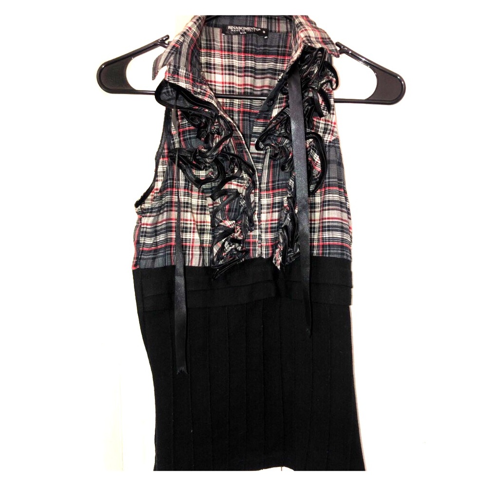 Sleeveless classy shirt